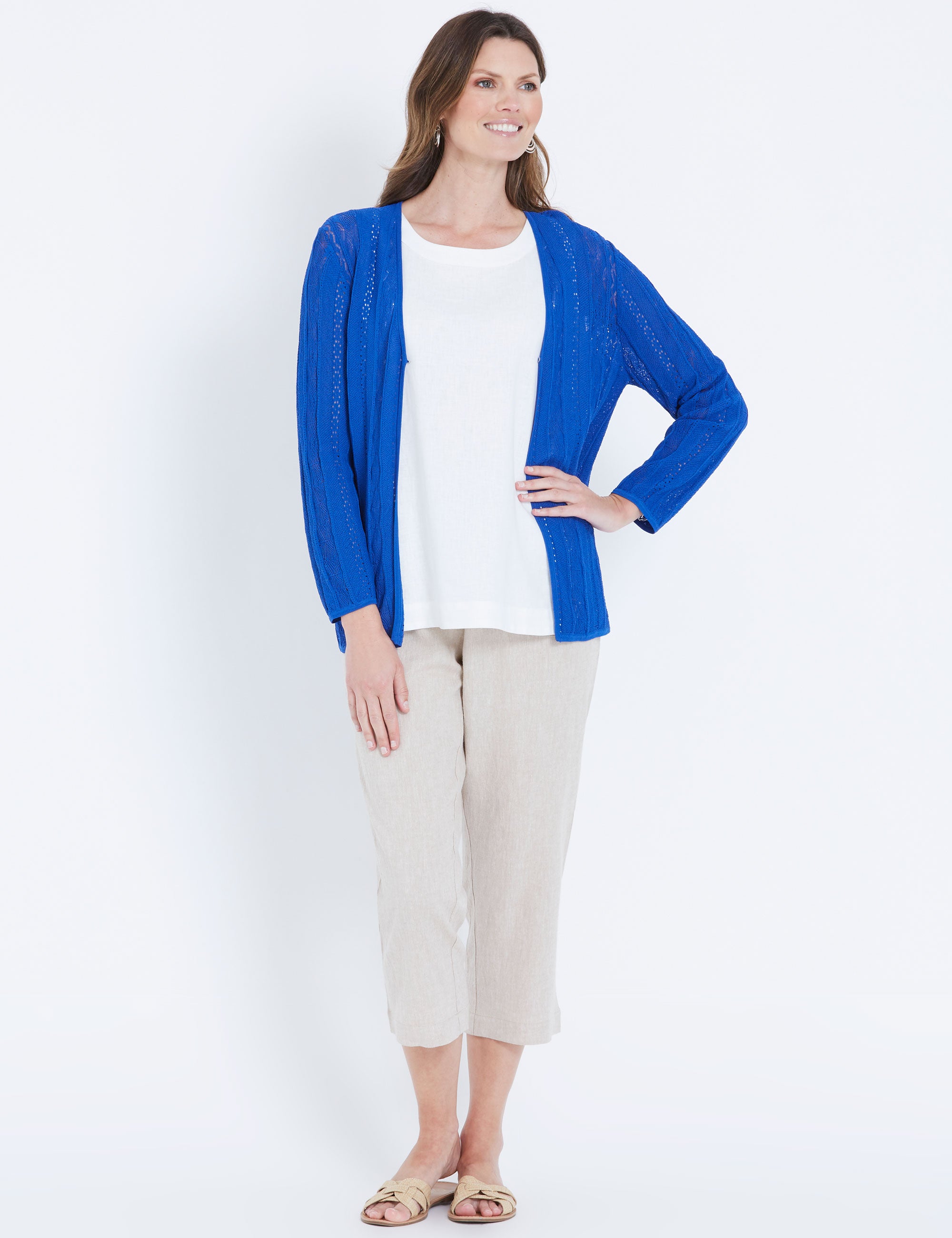 W.Lane Open Weave Cardigan | Rivers Australia